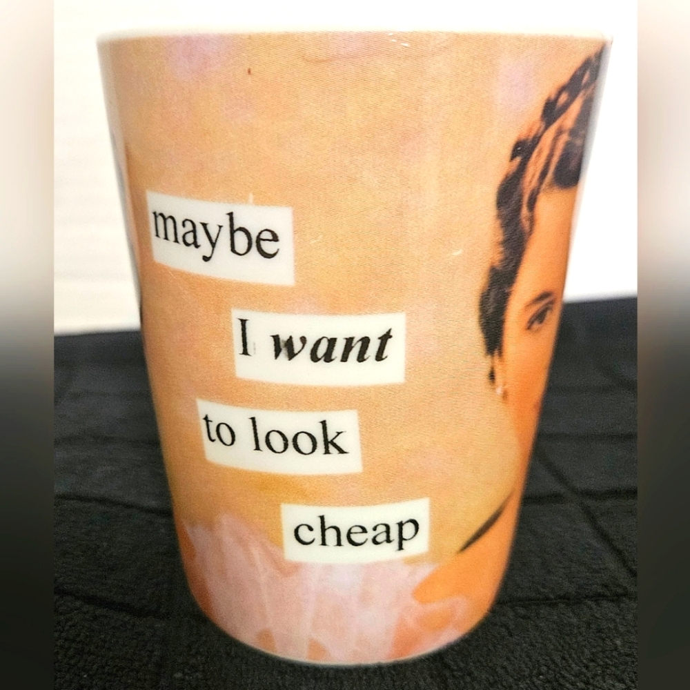 ANN TAINTOR Porcelain Coffee Cup Mug 12 Oz